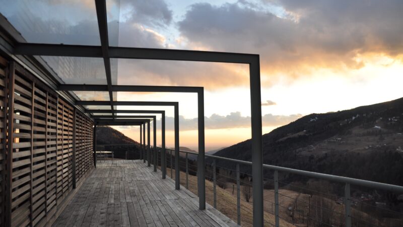 pergola terrazzo lavori in quota parapetto